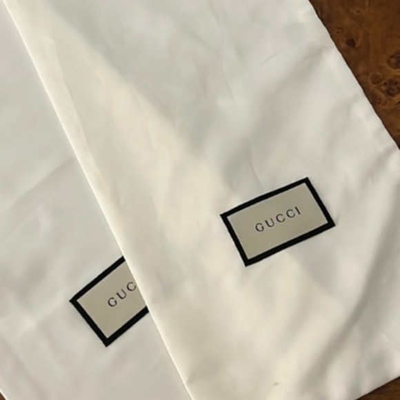 Authentic Gucci Shoe Dust Bags, New storage traveling decorative‎ - Picture 1 of 2